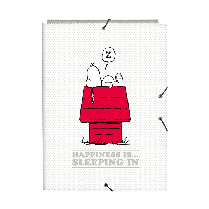 CARPETA FOLIO 3 SOLAPAS SNOOPY "FRIENDS FOREVER" 512239068 33,5*26 SAFTA22