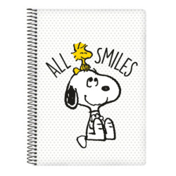 LIBRETA CUARTO 80 H. TAPAS DURAS SNOOPY "FRIENDS FOREVER" 512239065 22*15,5 SAFTA22