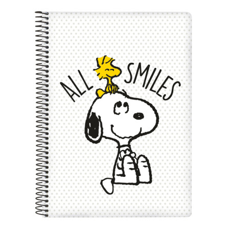 LIBRETA CUARTO 80 H. TAPAS DURAS SNOOPY "FRIENDS FOREVER" 512239065 22*15,5 SAFTA22