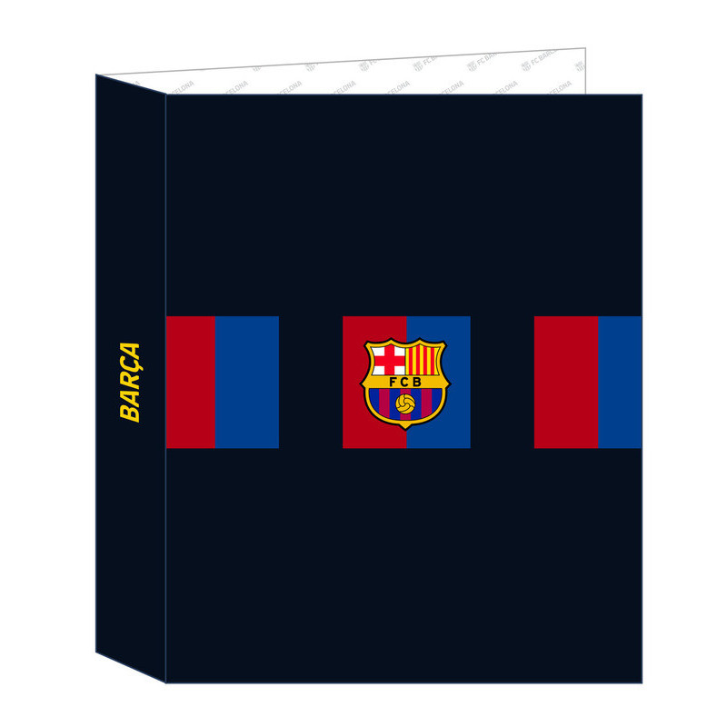 CARPETA F. 4 ANILLAS 35MM LOMO ANCHO F.C.BARCELONA 1ª EQUIP. 22/23 SAFTA23 ENERO 512229657