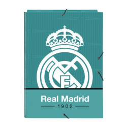 CARPETA FOLIO 3 SOLAPAS REAL MADRID 3ª EQUIP. 512224068 33,5*26 SAFTA22