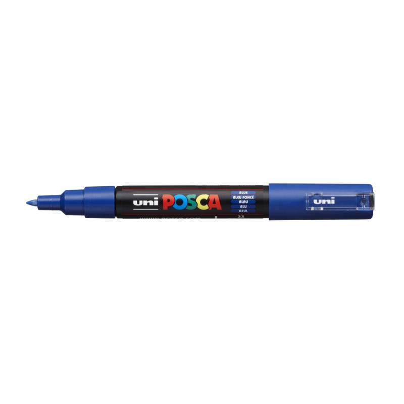 MARCADOR UNI-BALL POSCA PC-1M. PUNTA FINA 0,7MM AZUL -33-