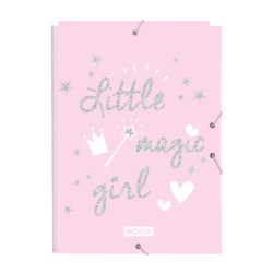 CARPETA FOLIO 3 SOLAPAS MOOS "MAGIC GIRLS" 512218068 33,5*26 SAFTA22