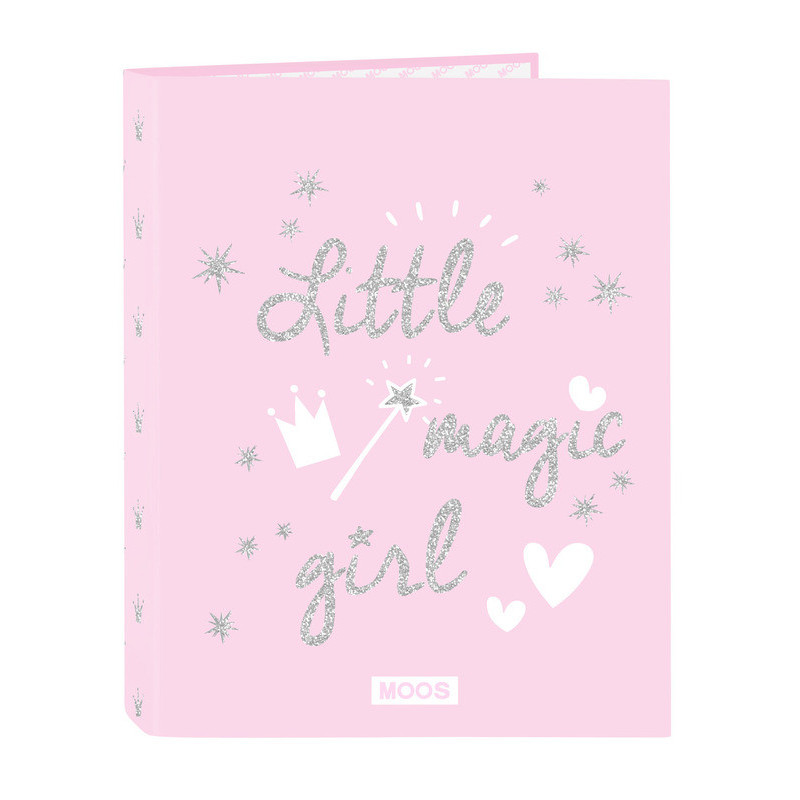 CARPETA FOLIO 4 ANI.MIXTAS MOOS "MAGIC GIRLS" 512218067 33*26,5 SAFTA22