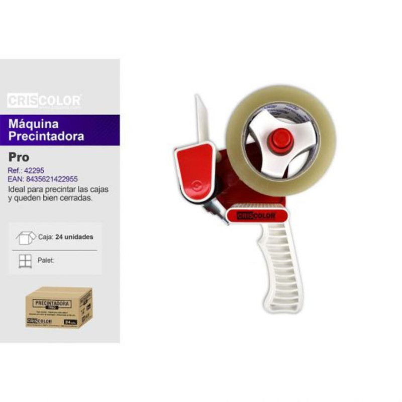 MAQUINA PRECINTAR CRISCOLOR 50MM TORNILLO 42295