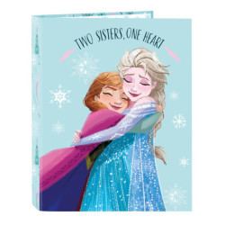 CARPETA FOLIO 4 ANI.MIXTAS FROZEN II "ONE HEART" 512215067 33*26,5 SAFTA22