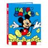 CARPETA FOLIO 4 ANI.MIXTAS MICKEY MOUSE "HAPPY SMILES" 512214067 33*26,5 SAFTA22