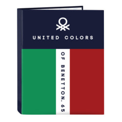 CARPETA FOLIO 4 ANI.MIXTAS BENETTON "UNITED" 512206067 33*26,5 SAFTA22