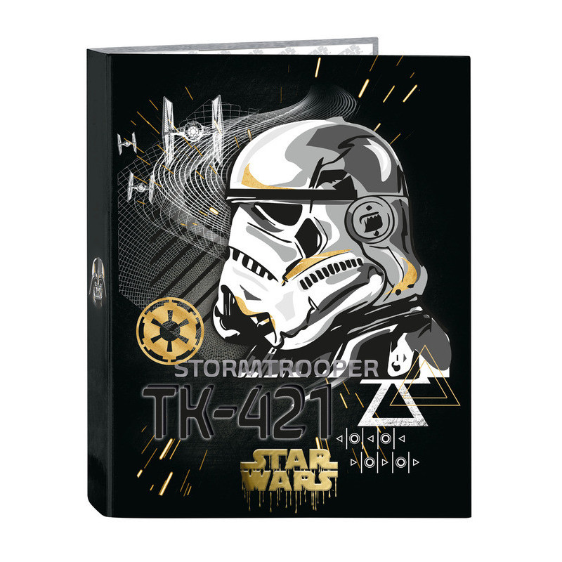 CARPETA FOLIO 4 ANI.MIXTAS STAR WARS "FIGHTER" 512201067 33*26,5 SAFTA22