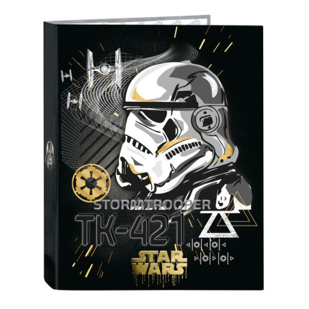CARPETA FOLIO 4 ANI.MIXTAS STAR WARS "FIGHTER" 512201067 33*26,5 SAFTA22