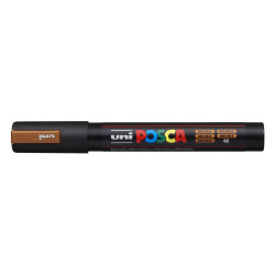 MARCADOR UNI-BALL POSCA PC-5M PUNTA REDONDA 1,8-2,5MM BRONCE METALICO (42)