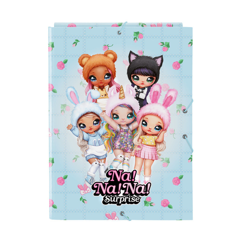 CARPETA FOLIO 3 SOLAPAS NANANA 512164068 33,5*26 SAFTA22