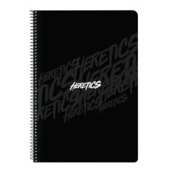 LIBRETA FOLIO 80 H. TAPAS DURAS TEAM HERETICS 512155066 31*21,5 SAFTA22