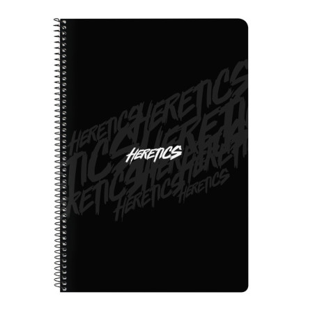 LIBRETA FOLIO 80 H. TAPAS DURAS TEAM HERETICS 512155066 31*21,5 SAFTA22