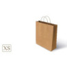 BOLSA PAPEL KRAFT MARRON "XS" 100GR 18+8*24 GOLDSTEPS PTE 25U 10000
