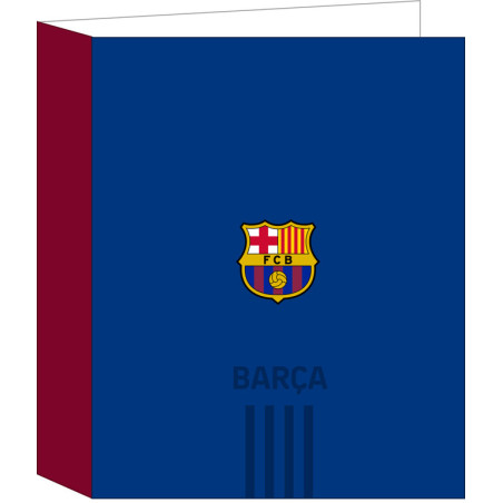 CARPETA F. 4 ANILLAS LOMO ANCHO F.C.BARCELONA 1ª EQUIP. 21/22 512129657 33*27 SAFTA22