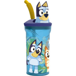 VASO FIGURITA 3D 360ML BLUEY SAFTA25 ENERO 50666