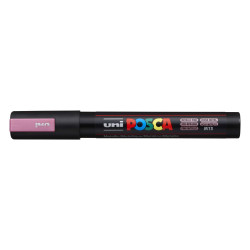 MARCADOR UNI-BALL POSCA PC-5M PUNTA REDONDA 1,8-2,5MM ROSA METALICO (M13)