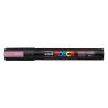 MARCADOR UNI-BALL POSCA PC-5M PUNTA REDONDA 1,8-2,5MM ROSA METALICO (M13)