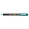MARCADOR UNI-BALL POSCA PC-1MR PUNTA EXTRA FINA 0,7MM VERDE METALICO -M6-