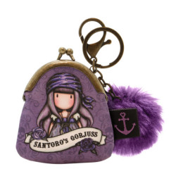 LLAVERO MONEDERO GORJUSS "SEA NIXIE" SAFTA21 ENERO 919GJ07 9*13