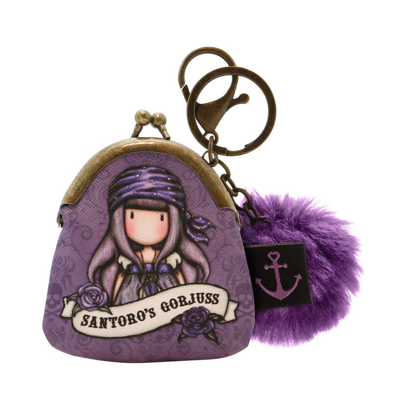 LLAVERO MONEDERO GORJUSS "SEA NIXIE" SAFTA21 ENERO 919GJ07 9*13