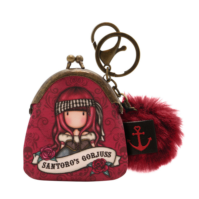LLAVERO MONEDERO GORJUSS "MARY ROSE" SAFTA21 ENERO 919GJ08 9*13