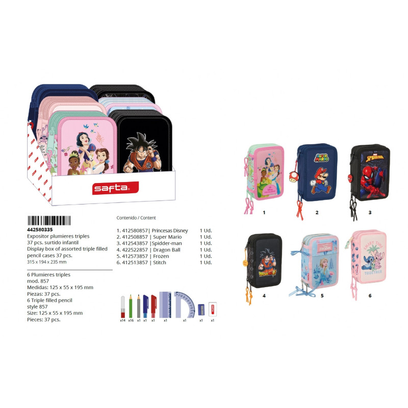 EXPOSITOR PLUMIER MOD. 857 INFANTIL SAFTA25 ENERO 442580335