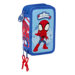PLUMIER TRIPLE 37 PCS SPIDEY "RESCUE" SAFTA25 ENERO 442532857