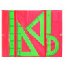 CONJUNTO DIBUJO ESCOLAR REGLAS VERDES SAFTA26 941001 17,5X32 UNIDAD