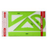 ESTUCHE DIBUJO REGLAS FLEXIBLES SURTIDO DE 3 COLORES SAFTA 943901