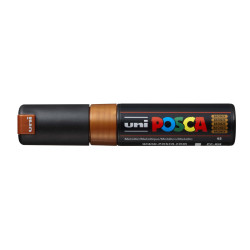 MARCADOR UNI-BALL POSCA PC-8K BISEL GRUESO 8MM BRONCE METALICO (42)