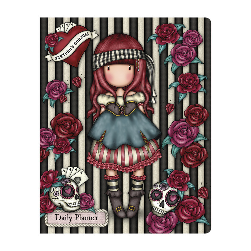 AGENDA DIARIA GORJUSS "MARY ROSE" SAFTA21 ENERO 975GJ05 14,5*11,5