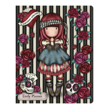 AGENDA DIARIA GORJUSS "MARY ROSE" SAFTA21 ENERO 975GJ05 14,5*11,5