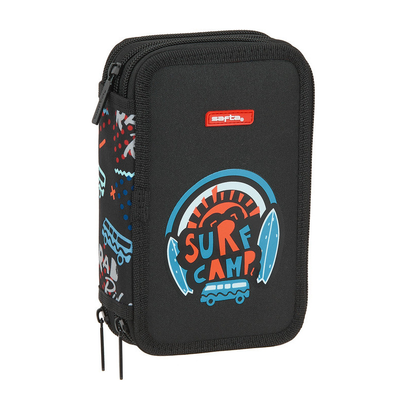 ESTUCHE CREMA. TRIPLE 36 PCS SAFTA "SURF CAMP" 442129857 19,5*12,5 SAFTA22