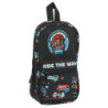 ESTUCHE CREMA. MOCHILA C/4 PORT.LLENOS SAFTA "SURF CAMP" 442129747 23*12 SAFTA22