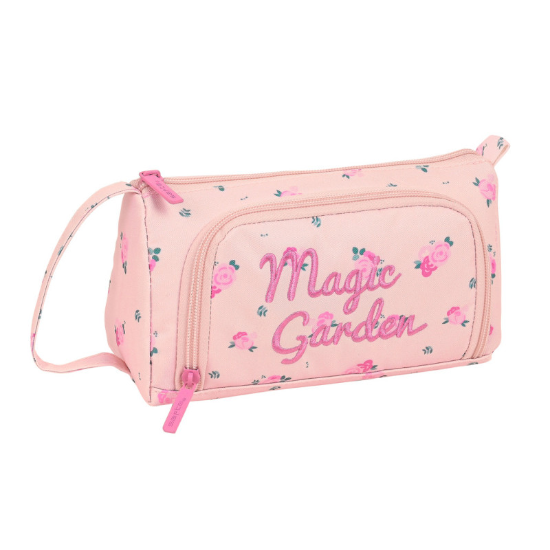 PORTATODO CON BOLSILLO DESPLEGABLE LLENO SAFTA "MAGIC GARDEN" 442128907 11*20 SAFTA22