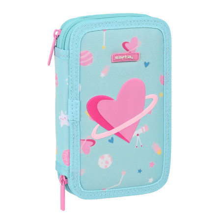 ESTUCHE CREMA. DOBLE PEQ 28 PCS SAFTA "MY SPACE" 442127854 19,5*12,5 SAFTA22