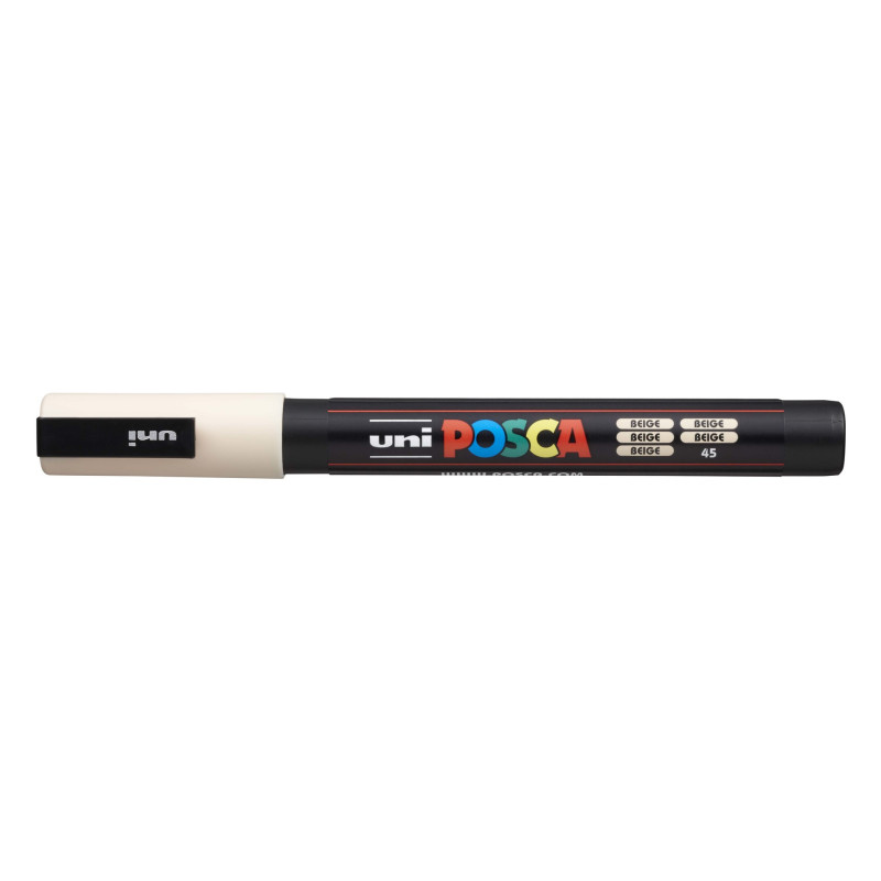 MARCADOR UNI-BALL POSCA PC-3M PUNTA REDONDA 0,9-1,3MM BEIGE (45)