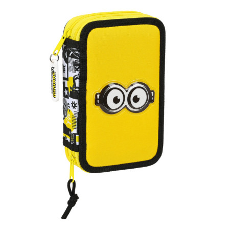 ESTUCHE CREMA DOBLE PEQ 28 PCS MINIONS 422006854 19,5*12,5 SAFTA22