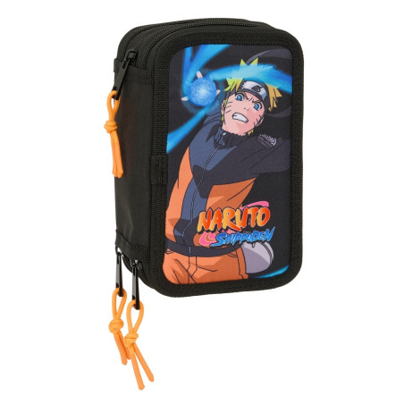 PLUMIER TRIPLE 37 PCS NARUTO SAFTA25 ENERO 412594857
