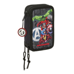 PLUMIER TRIPLE 37 PCS AVENGERS "VENDETTA" SAFTA25 ENERO 412579857