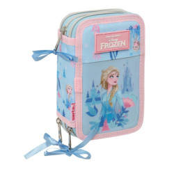 PLUMIER TRIPLE 37 PCS FROZEN "ICE MAGIC" SAFTA25 ENERO 412573857