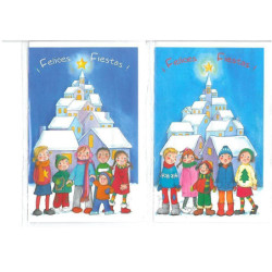 CHRISTMAS EDICROMO DOBLE PEQUEÑO 76600 ^