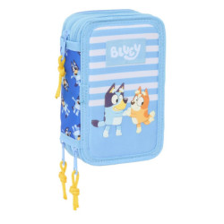 PLUMIER TRIPLE 37 PCS BLUEY "LET'S PLAY" SAFTA26 412534857 19,5X12,5 UNIDAD