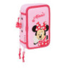 PLUMIER TRIPLE 37 PCS MINNIE MOUSE "NAIVE" SAFTA25 ENERO 412512857