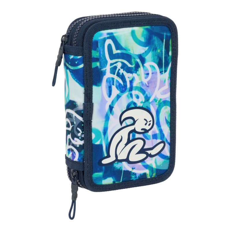 PLUMIER DOBLE PQÑO 29 PCS EL NIÑO "KOOK" SAFTA25 ENERO 412507854