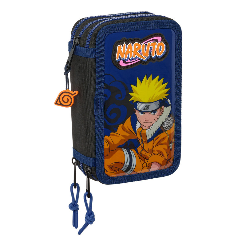 PLUMIER TRIPLE 36 PCS NARUTO "NINJA" 412494857 SAFTA24 VAC 12,5*19,5