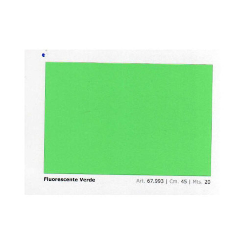 FORRO ADHESIVO 0,45*20M AIRONFIX FLUORESCENTE VERDE
