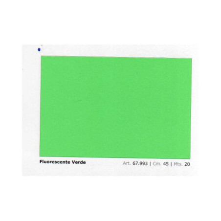 FORRO ADHESIVO 0,45*20M AIRONFIX FLUORESCENTE VERDE